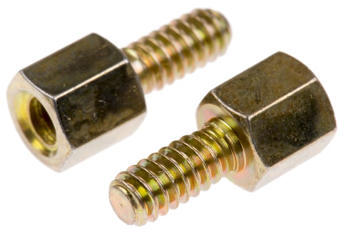 TE Connectivity, Series HDF or HDP or HDE Series Screw Lock For Use With D-Sub Connector