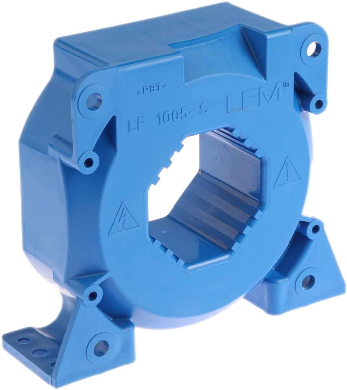 LEM LF Series Current Transformer, 1500A Input, 1500:1, 200 mArms Output, 40.5mm Bore, 15 → 24 V
