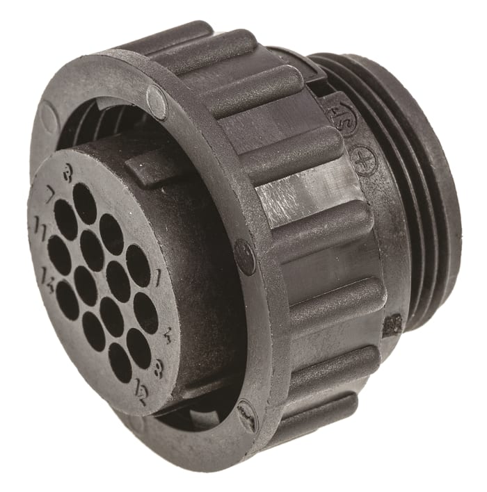 TE Connectivity Circular Connector, 14 Contacts, Cable Mount, Socket, Female, CPC Series 1 Series