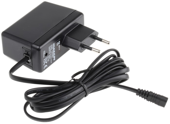 Adaptador AC/DC Mascot 220 V ac, 230 V ac, 240 V ac, 24V dc, 1 salida, Fuente de alimentación, 500mA, 12W, Tipo C