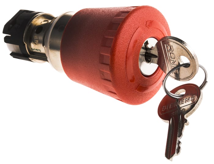 Siemens 3SB3 Series Red, Latching Actuation