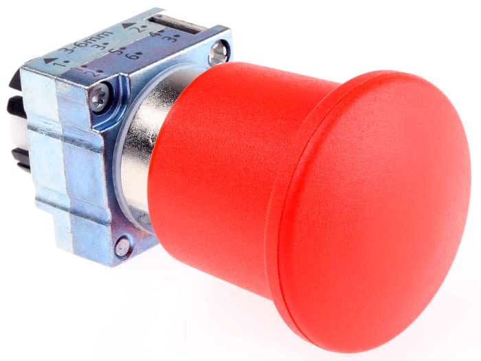Siemens Signum Series Emergency Stop Push Button, Panel Mount, 16mm Cutout, IP67
