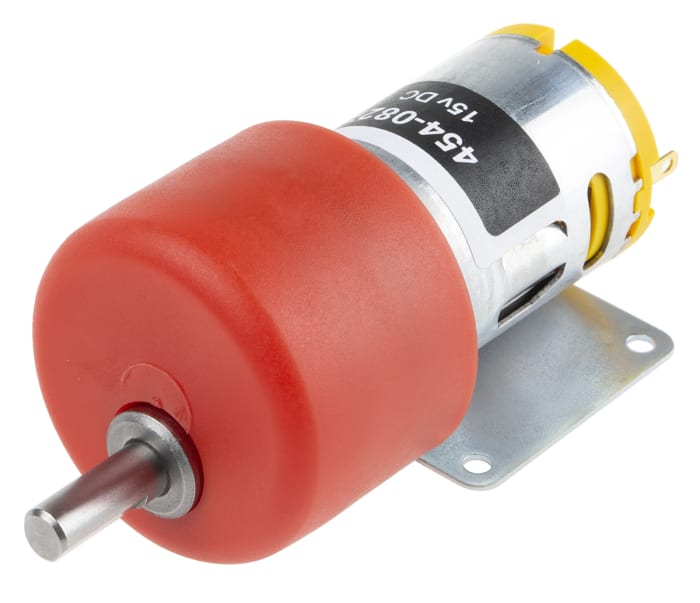 RS PRO Brushed Geared DC Geared Motor, 7.92 W, 12 V dc, 10 Ncm, 897 rpm, 6mm Shaft Diameter