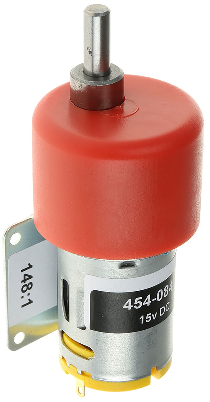 RS PRO Brushed Geared DC Geared Motor, 7.92 W, 12 V dc, 59 Ncm, 67 rpm, 6mm Shaft Diameter