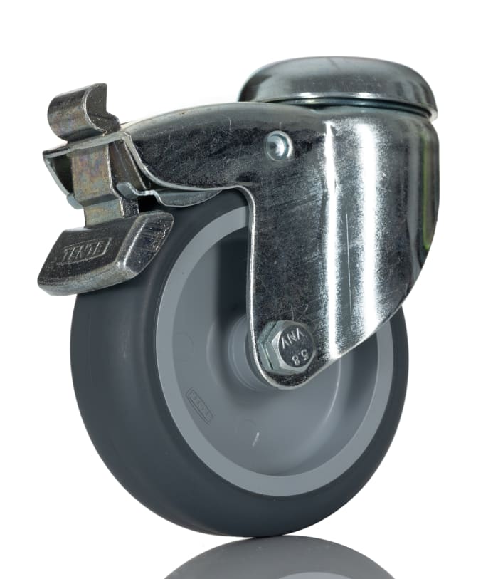 Tente Swivel Castor Wheel, 75kg Capacity, 75mm Wheel