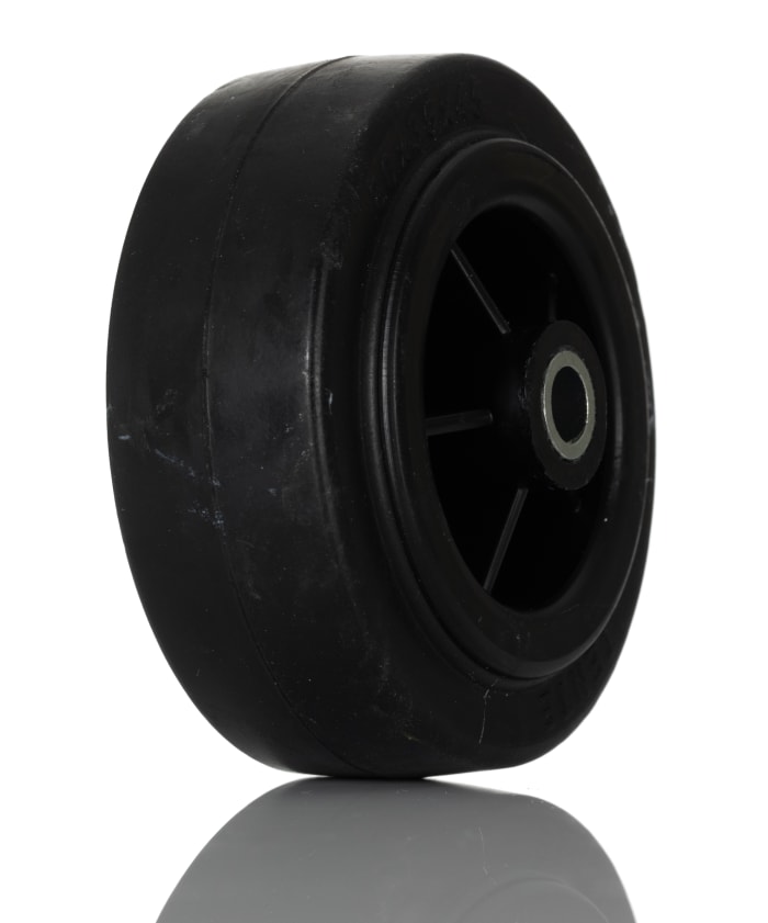 Black Rubber Wheel 16 Inch Trolley Wheels, For Trolleys, Size: 16X4 at Rs  3800/piece in Howrah