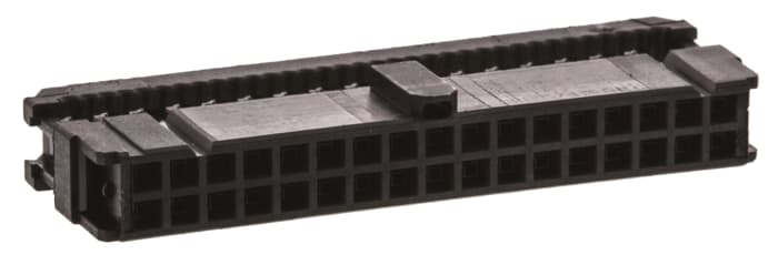 TE Connectivity 34-Way IDC Connector Socket for Cable Mount, 2-Row