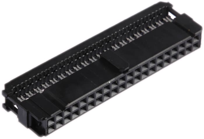 TE Connectivity 40-Way IDC Connector Socket for Cable Mount, 2-Row