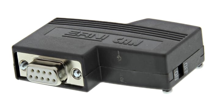 ERNI 154 9 Way Right Angle Cable Mount D-sub Connector Socket
