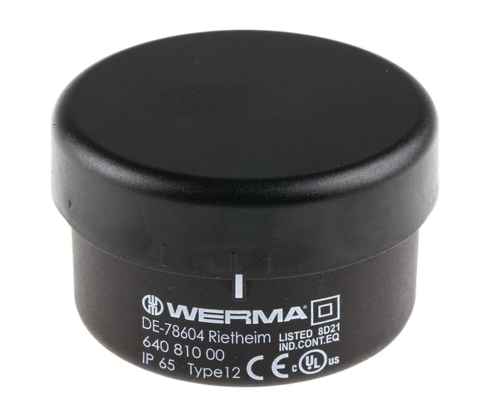 Werma 640 Series Terminal unit, 24 V dc, 230 V ac, AC, DC, IP65