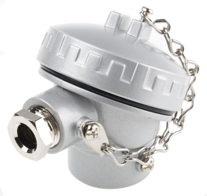 RS PRO 1/8 BSPP Thermocouple Connection Head for Use with Temperature Sensor, RoHS Standard
