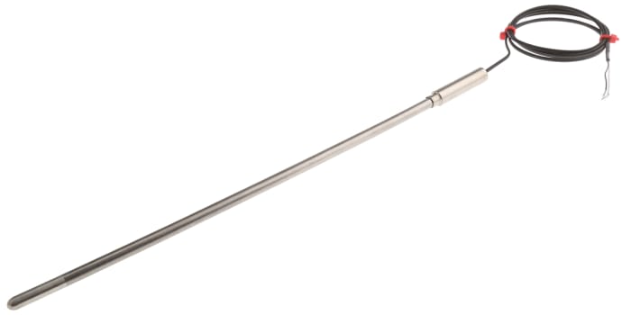 RS PRO Type J Mineral Insulated Thermocouple 250mm Length, 6mm Diameter → +760°C