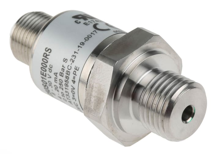Gems Sensors Pressure Sensor, 0bar Min, 250bar Max, Analogue Output, Relative Reading