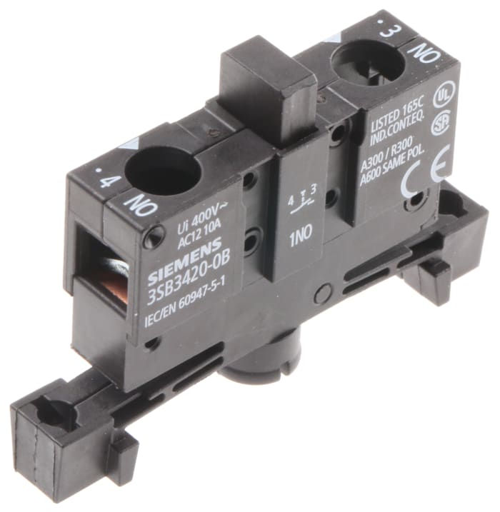 Siemens Siemens 3SB3 Series Contact Block, 1NO