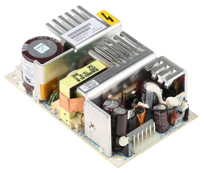 Artesyn Embedded Technologies Switching Power Supply, LPT63-M, 5 V dc, ±15 V dc, 1A, 60W, Triple Output, 120 →
