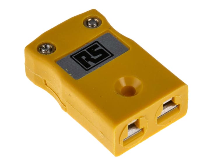 RS PRO Miniature Thermocouple Connector for Use with Type K Thermocouple, 4mm Probe, BS Standard