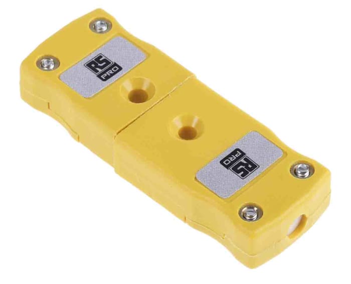 RS PRO Miniature Thermocouple Connector for Use with Type K Thermocouple, 4mm Probe, BS Standard