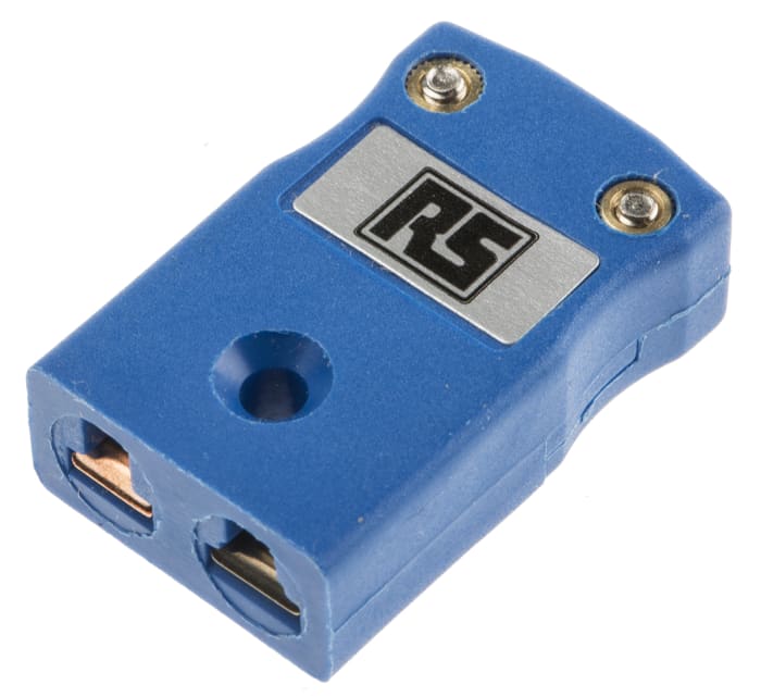 RS PRO Miniature Thermocouple Connector for Use with Type T Thermocouple, 4mm Probe, BS Standard