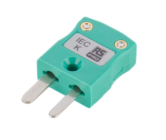 RS PRO Miniature Thermocouple Connector for Use with Type K Thermocouple, 4mm Probe, IEC, RoHS Compliant Standard