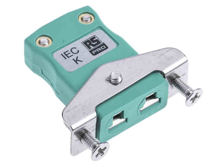 RS PRO Miniature Thermocouple Connector for Use with Type K Thermocouple, 4mm Probe, IEC, RoHS Compliant Standard
