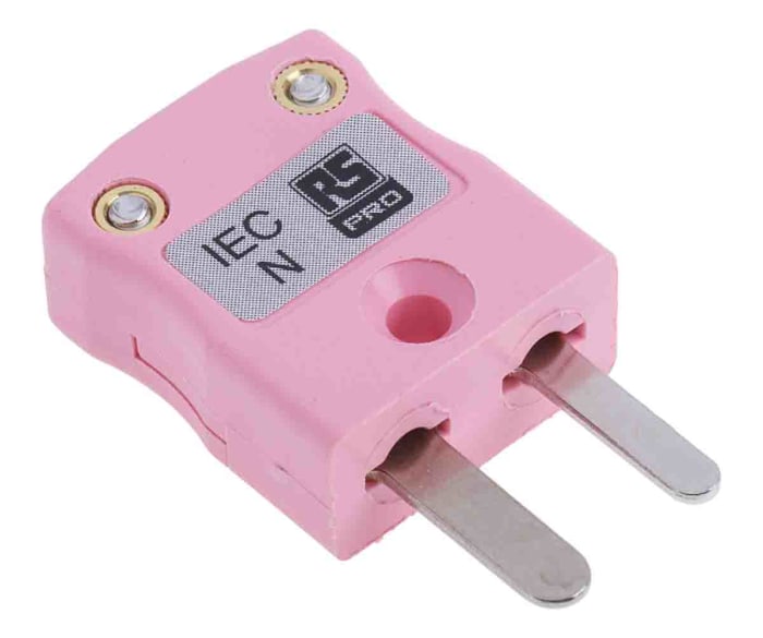 RS PRO Miniature Thermocouple Connector for Use with Type N Thermocouple, 4mm Probe, IEC, RoHS Compliant Standard