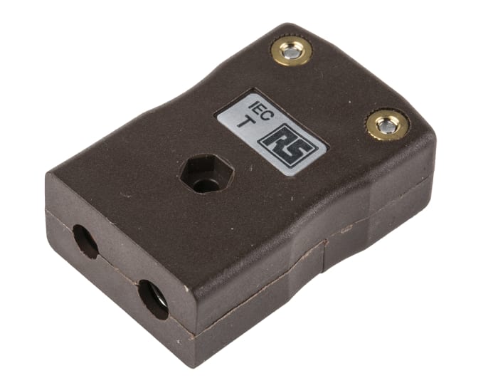 RS PRO Standard Thermocouple Connector for Use with Type T Thermocouple, 6mm Probe, IEC, RoHS Compliant Standard