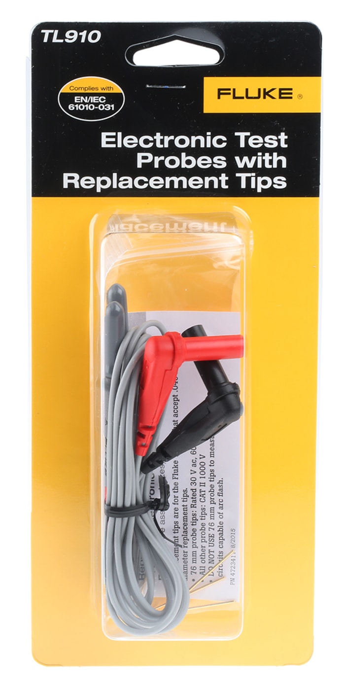 TL910 Fluke Fluke Multimeter Leads TL910 Electronic Test Lead Kit