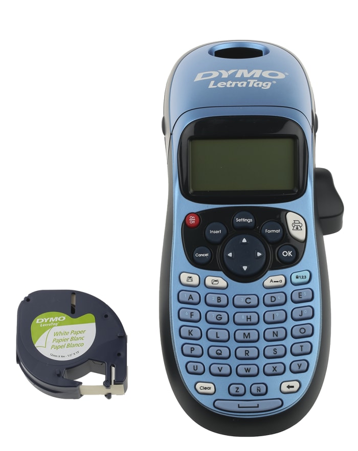 S0883990 Dymo, Dymo LetraTag LT-100H Handheld Label Printer, 456-6223