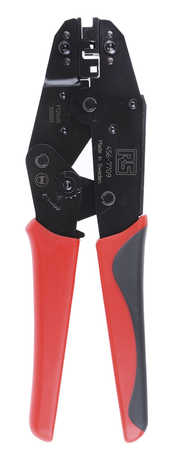 RS PRO Hand Ratcheting Crimp Tool for Flag Shoe Flat Connectors, 0.75 → 2.5mm² Wire