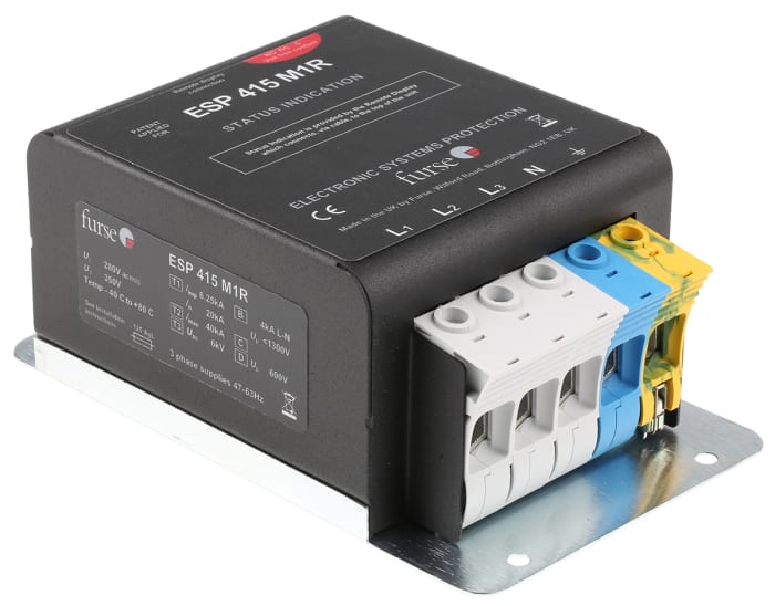 7TCA085460R0115 ESP 415M1R WJ Furse WJ Furse, ESP M1 Surge Suppressor Unit 280 V Maximum