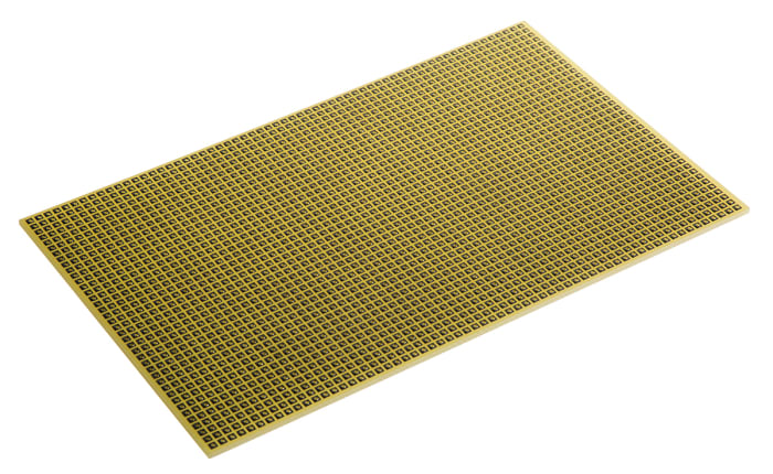 Maticová deska AGP10 jednostranná FR4 1mm otvory a roztečí 2.54 x 2.54mm 160 x 100 x 1.6mm
