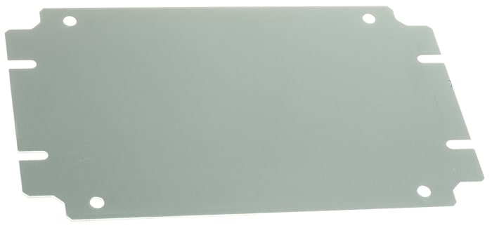 Rittal Steel Mounting Plate for Use with 1503.510, 1517.510, 1524.010, 1531.510, 175 x 285 x 2mm