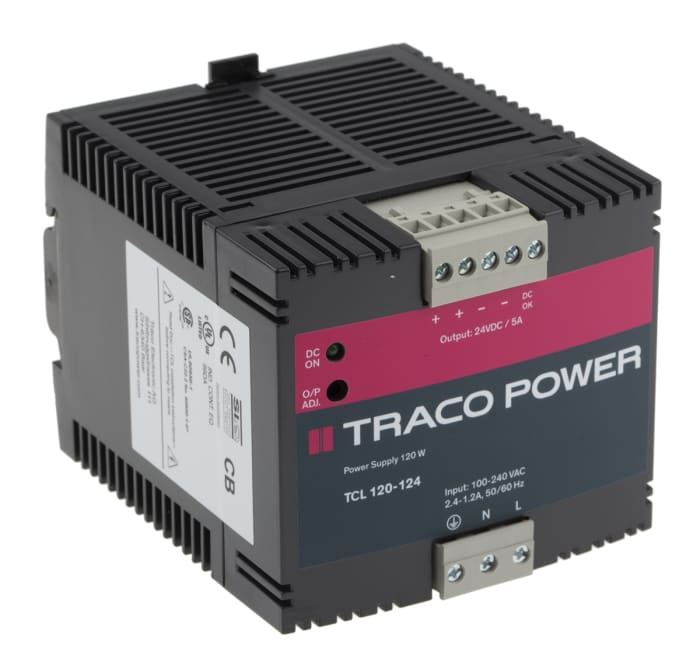 TCL 120-124 TRACOPOWER | TRACOPOWER TCL Switch Mode Power Supply DIN ...