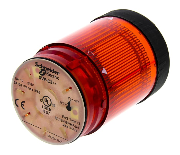 Flash Schneider Electric, série XVP, Rouge, 250 V, Harmony