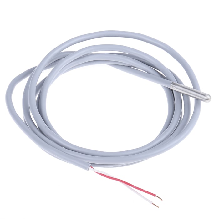 RS PRO | RS PRO PT1000 RTD Sensor, 6mm Dia, 35mm Long, 2 Wire, Probe ...