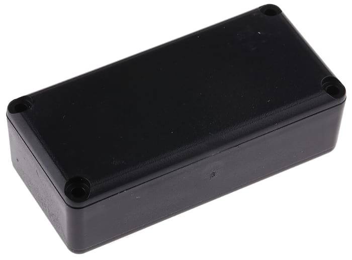 Boîtier d'inclusion CAMDENBOSS en ABS Noir, avec couvercle,dim. ext. 58 x 28 x 18mm