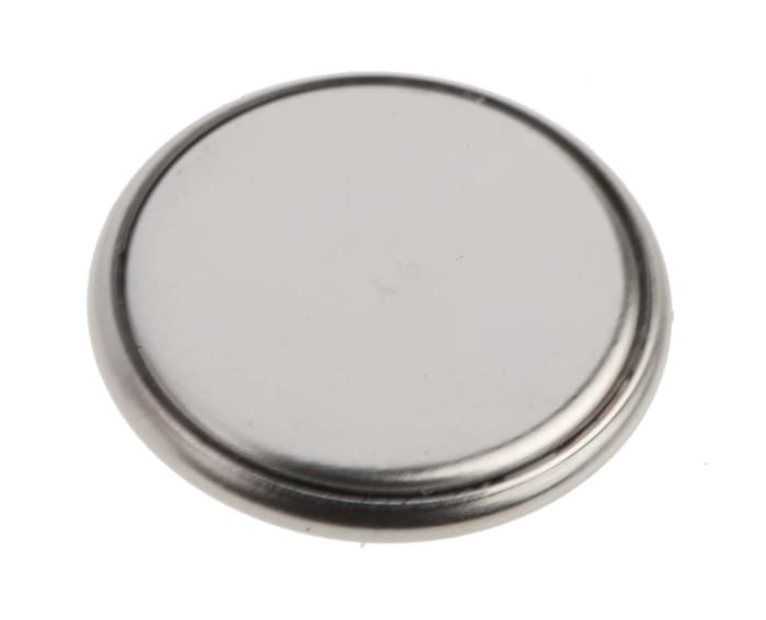 Panasonic CR1616 Button Battery, 3V, 16mm Diameter