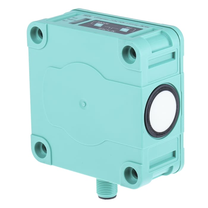 Pepperl + Fuchs Ultrasonic Block Proximity Sensor, 2 m Detection, PNP x2 NO/NC, 10 → 30 V dc