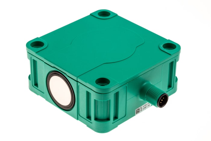 Pepperl + Fuchs Ultrasonic Block Proximity Sensor, 2 m Detection 4-20 mA, 10 → 30 V dc