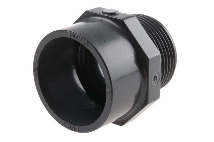 PVC-U adaptor bush,1 1/4 BSP 1 1/4in skt