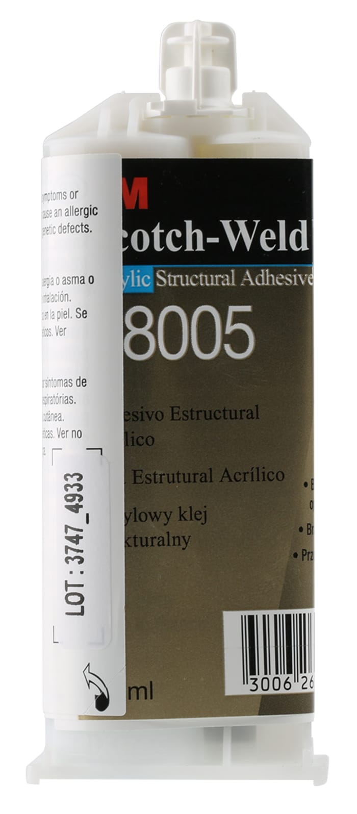 3M Scotch-Weld DP8005 Liquid Adhesive, 45 ml
