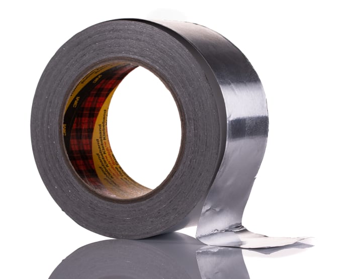 3M 1436 Conductive Metallic Tape, 50mm x 50m