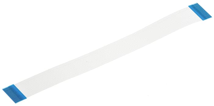 Câbles en nappe Molex Premo-Flex 16 voies, pas de 1mm, Gris