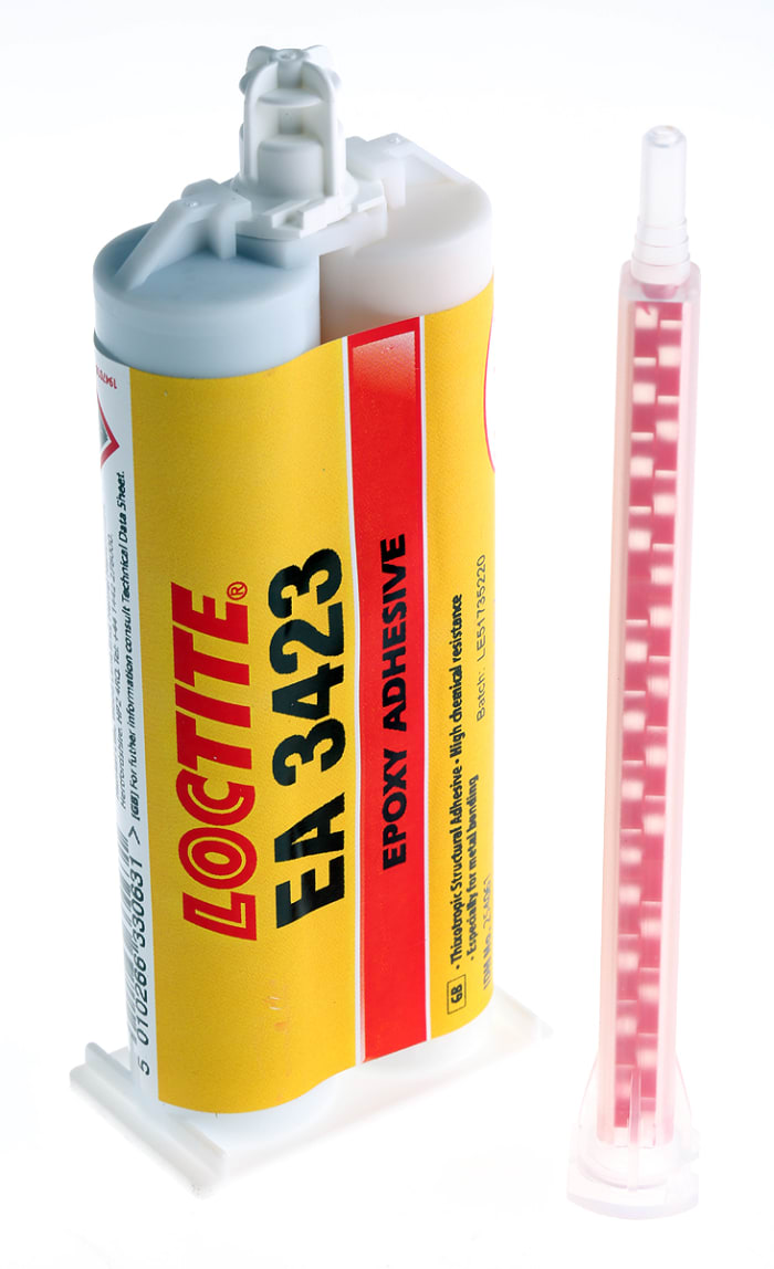 Hysol 3423 50 ml Gri İkili Kartuş Epoksi Yapıştırıcı, Metal Malzemeler İçin