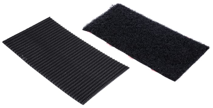 Artvelly 25 Meter Black 4 Inch (50 mm) Width Velcro Hook and Loop