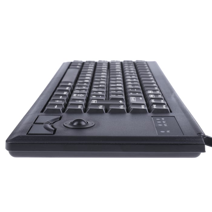 Mini Tastiera Cherry ML4400 G84-4400PPADE/01 Con Trackball Integrata - Per Armadi Server - Usata