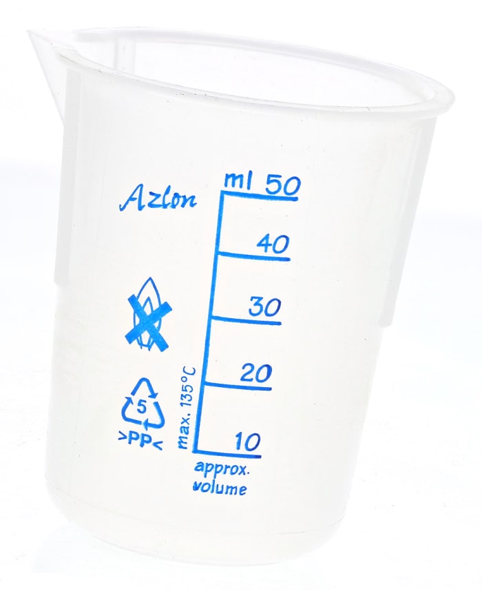 RS PRO PP 50ml Beaker