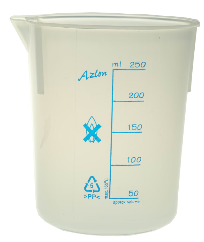 RS PRO PP 250ml Beaker