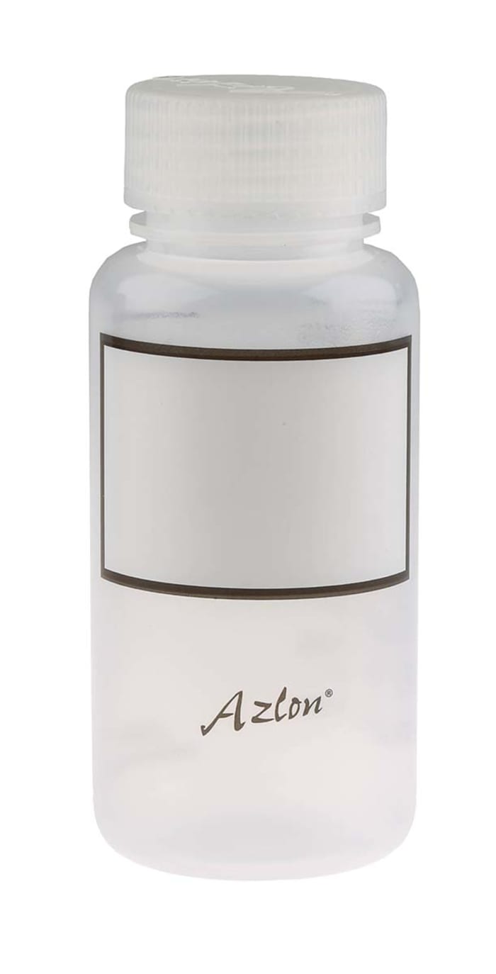 RS PRO 250ml PP Wide Neck Storage Bottle