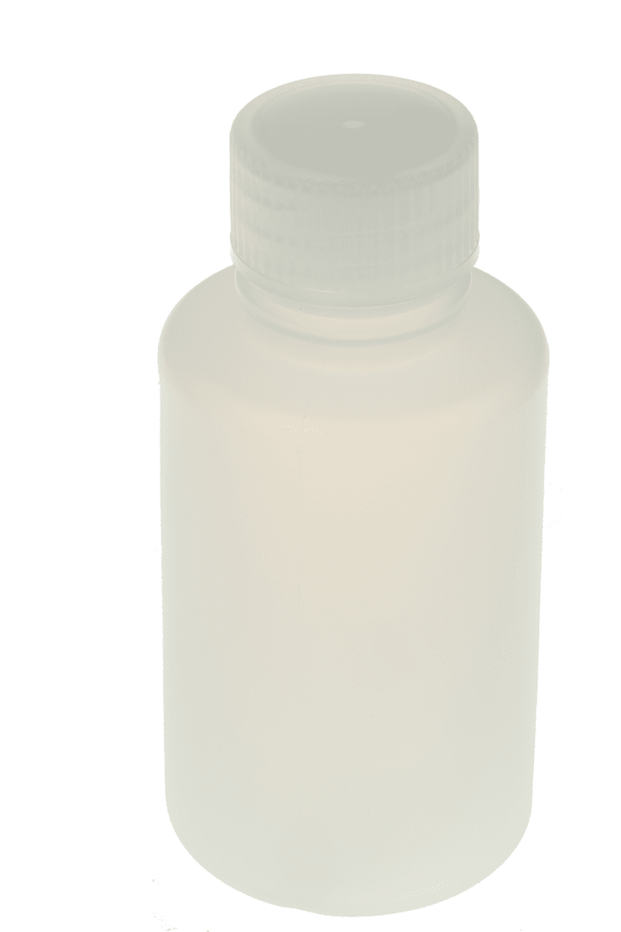 RS PRO 125ml HDPE Narrow Neck Storage Bottle
